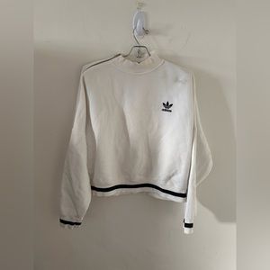 ADIDAS - Women’s Crop Sweater with Side Zipper - Small